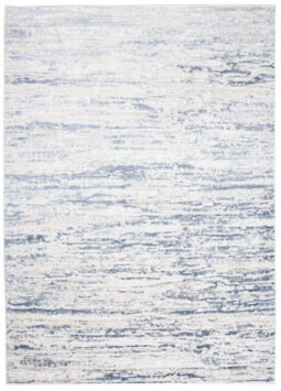 Alfombra Sky Azul Crema Moderno Rayas