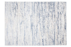 Alfombra Sky Azul Crema Moderno Rayas