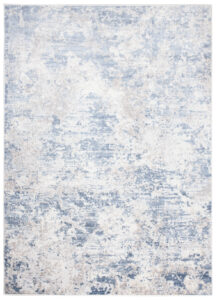 Alfombra Sky Azul Gris Moderno Abstracto