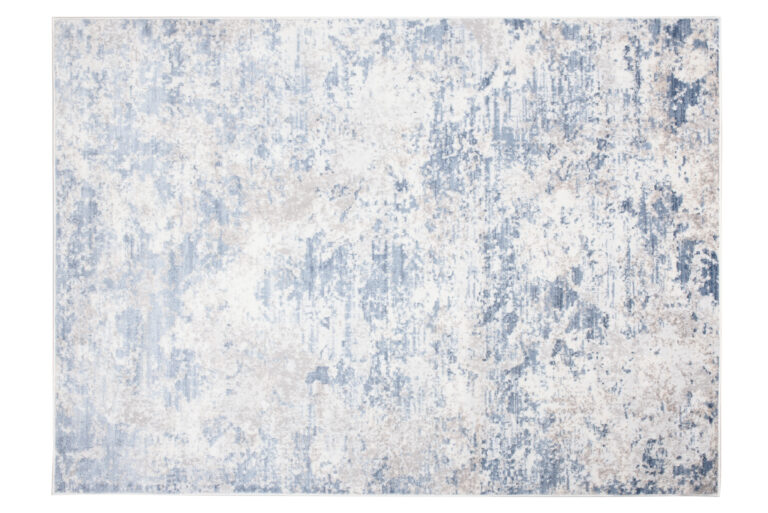 Alfombra Sky Azul Gris Moderno Abstracto