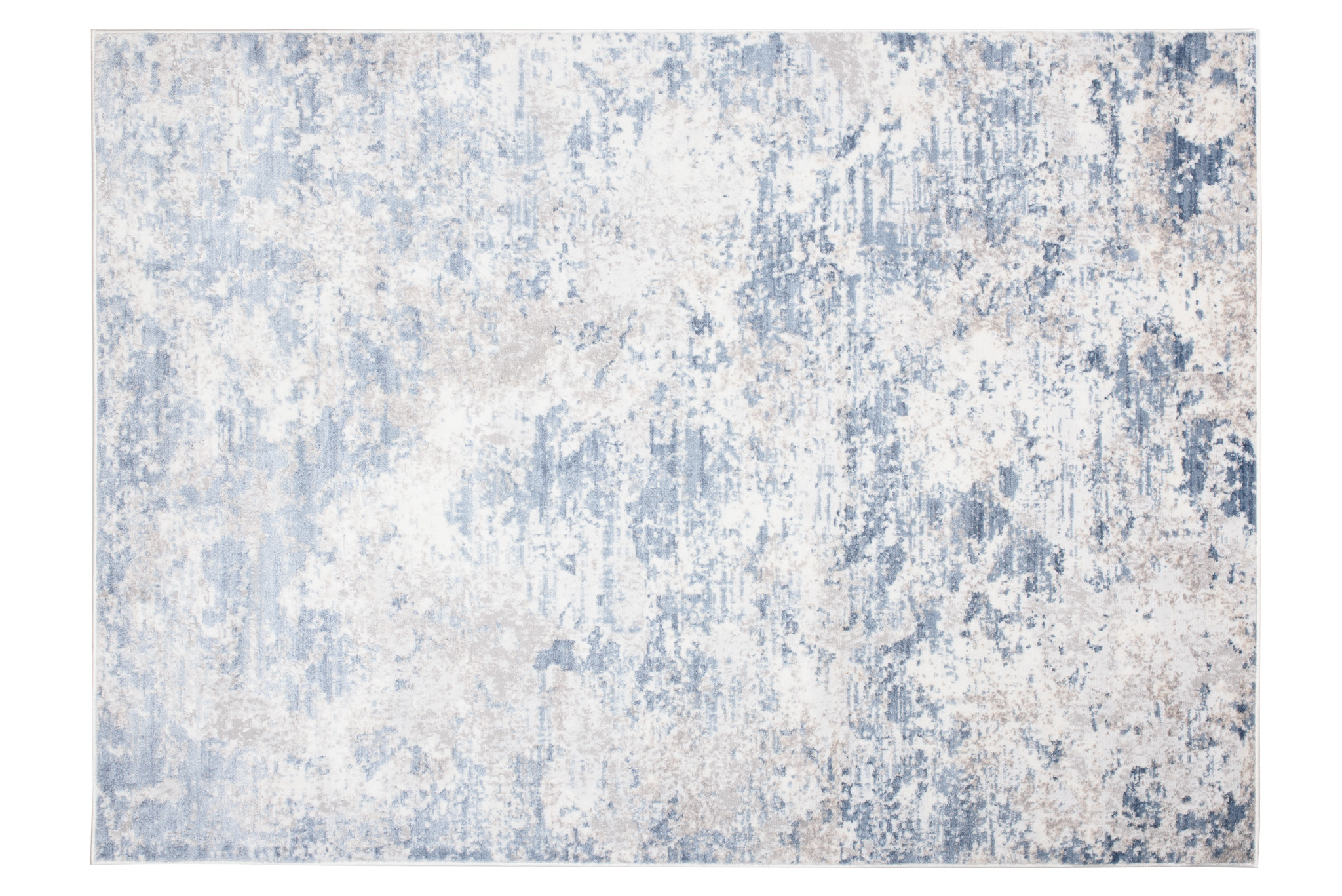 Alfombra Sky Azul Gris Moderno Abstracto