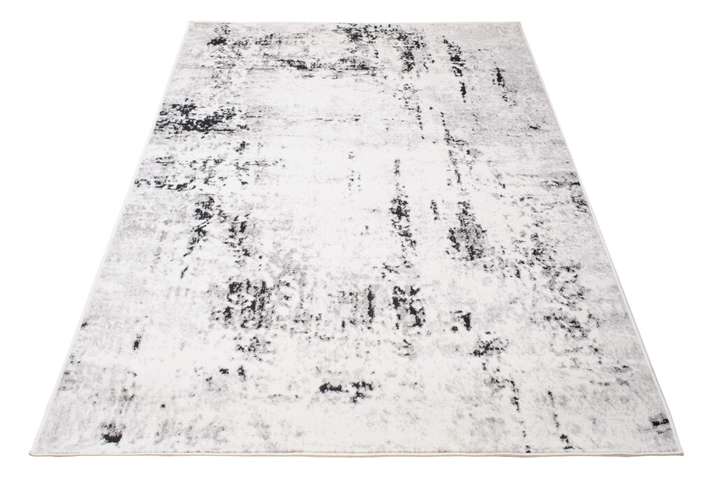 Alfombra Juno Crema Gris Abstracto