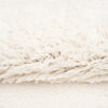 Alfombra Boho con Borlas Crema Étnico Shaggy