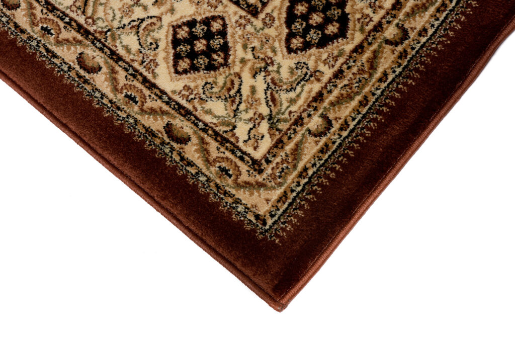 Alfombra Tradicional Yesemek Marrón Borde