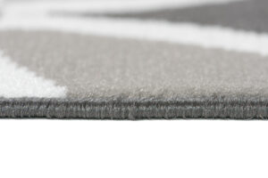 Alfombra Maya Gris Geométrico Mosaico