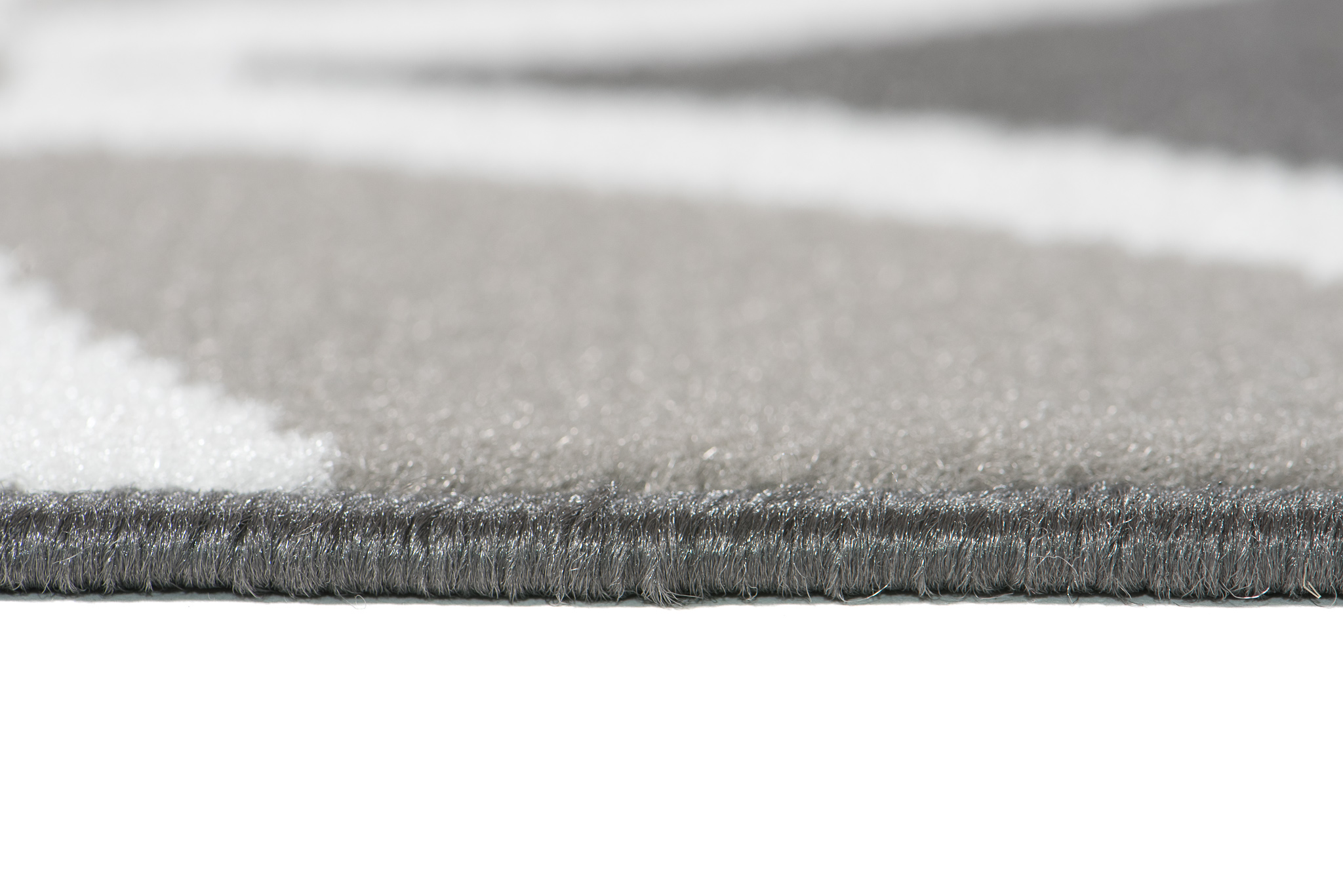 Alfombra Maya Gris Geométrico Mosaico