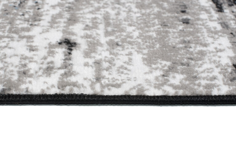 Alfombra Maya Gris Azul Abstracto