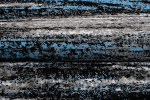 Alfombra Maya Gris Azul Abstracto