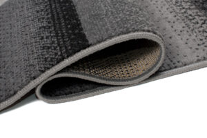 Alfombra Maya Gris Amarillo Rectángulos