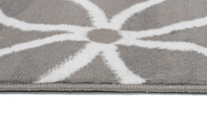 Alfombra Maya Gris Amarillo Geométrico Mosaico