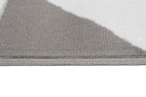 Alfombra Maya Blanco Amarillo Triángulos