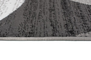 Alfombra Maya Gris Rojo Geométrico