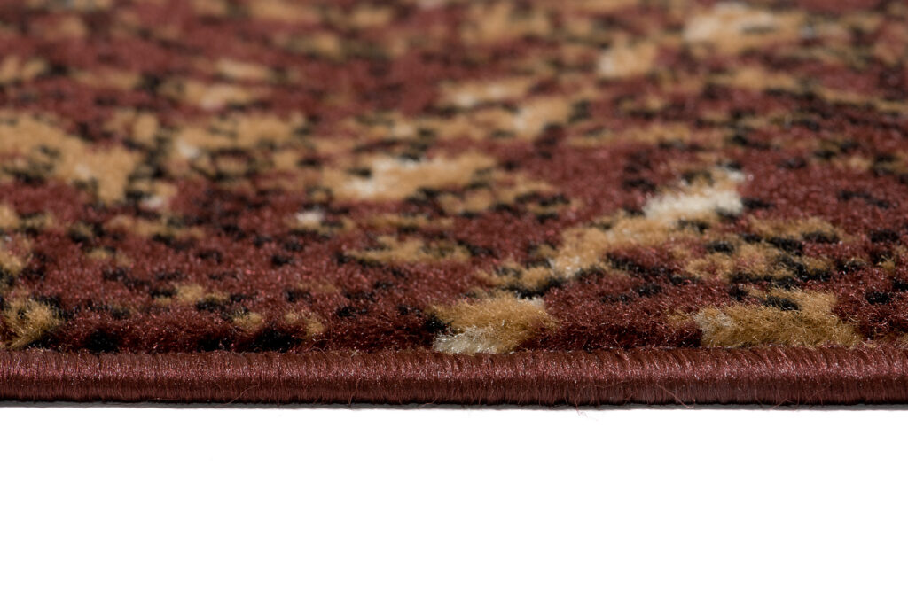 Alfombra Luxury Marrón Beige Madera Líneas