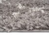Alfombra Boho con Borlas Gris Trébol Marroquí