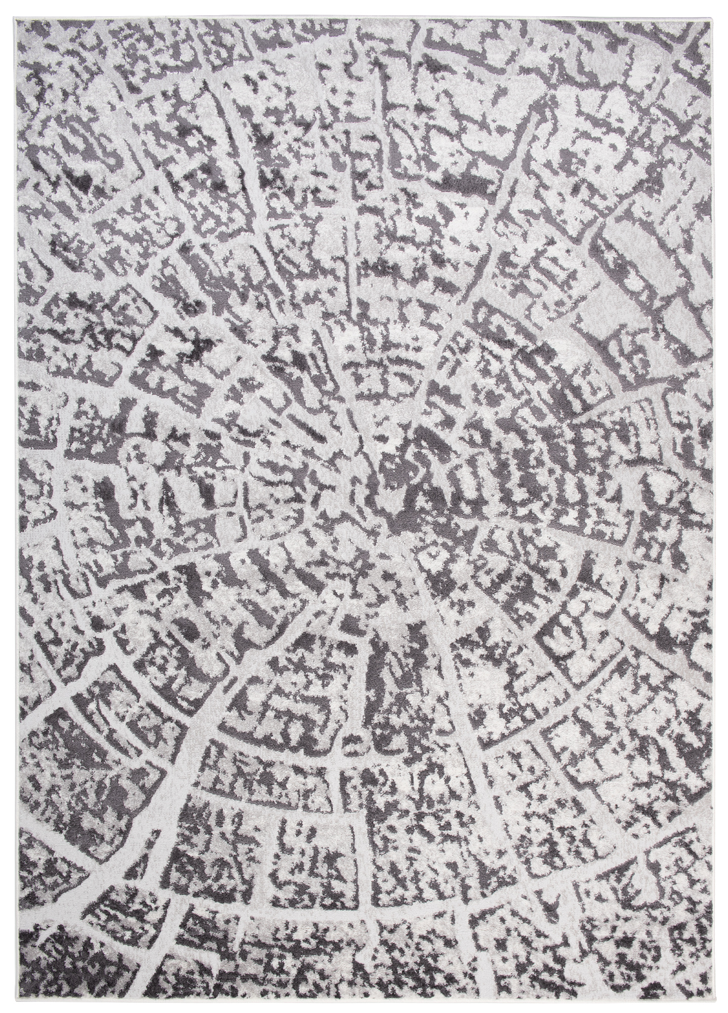 Alfombra Sky Gris Oscuro Moderno Madera