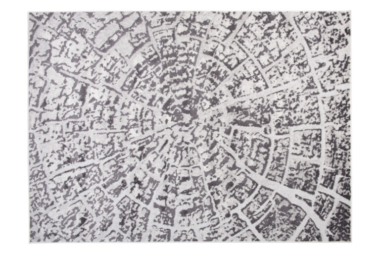 Alfombra Sky Gris Oscuro Moderno Madera