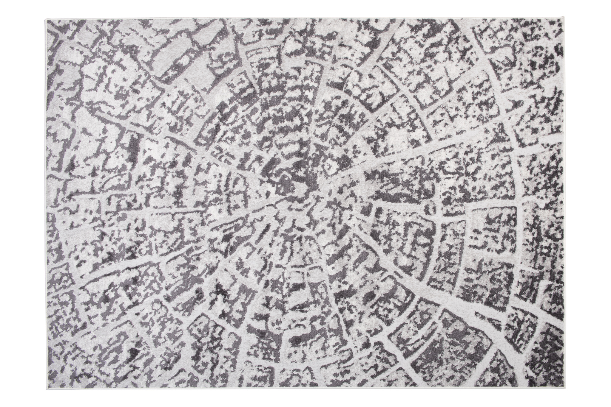 Alfombra Sky Gris Oscuro Moderno Madera