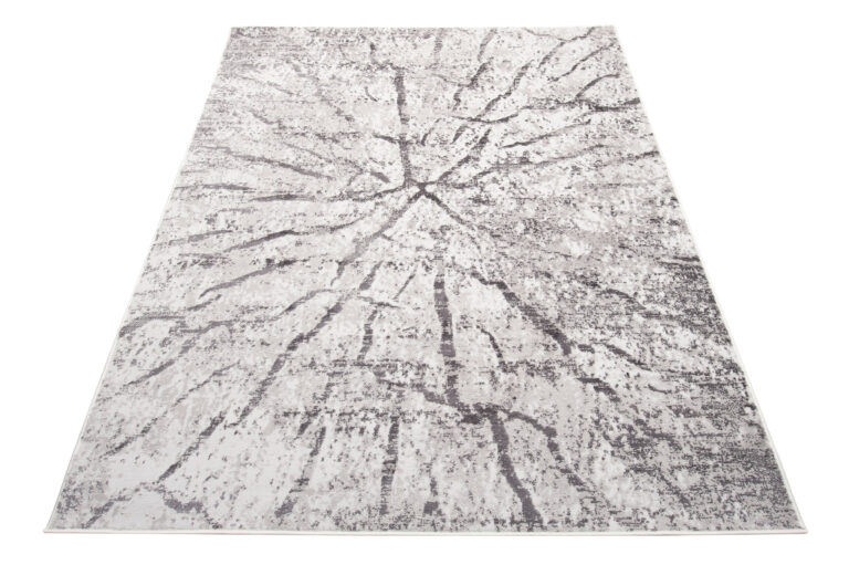 Alfombra Sky Gris Claro Moderno Madera