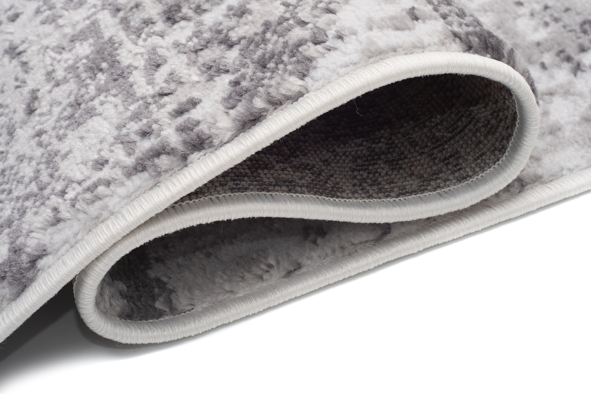 Alfombra Sky Gris Claro Moderno Madera