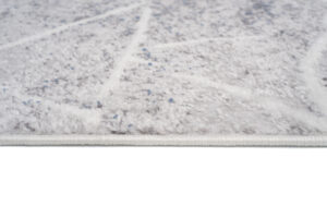 Alfombra Sky Gris Azul Abstracto Líneas