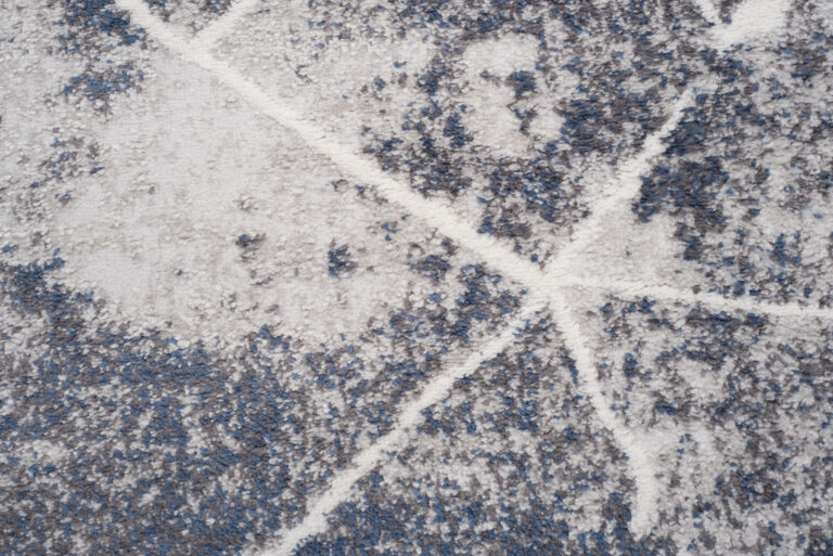 Alfombra Sky Gris Azul Abstracto Líneas