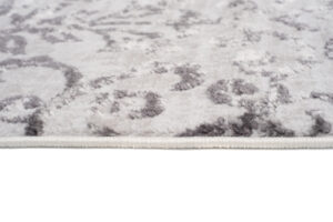 Alfombra Sky Gris Vintage Floral Ornamental