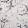Alfombra Sky Gris Vintage Floral Ornamental
