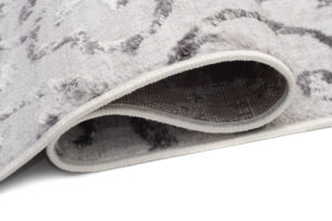 Alfombra Sky Gris Vintage Floral Ornamental