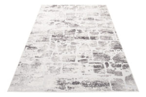 Alfombra Sky Gris Beige Abstracto Moteado