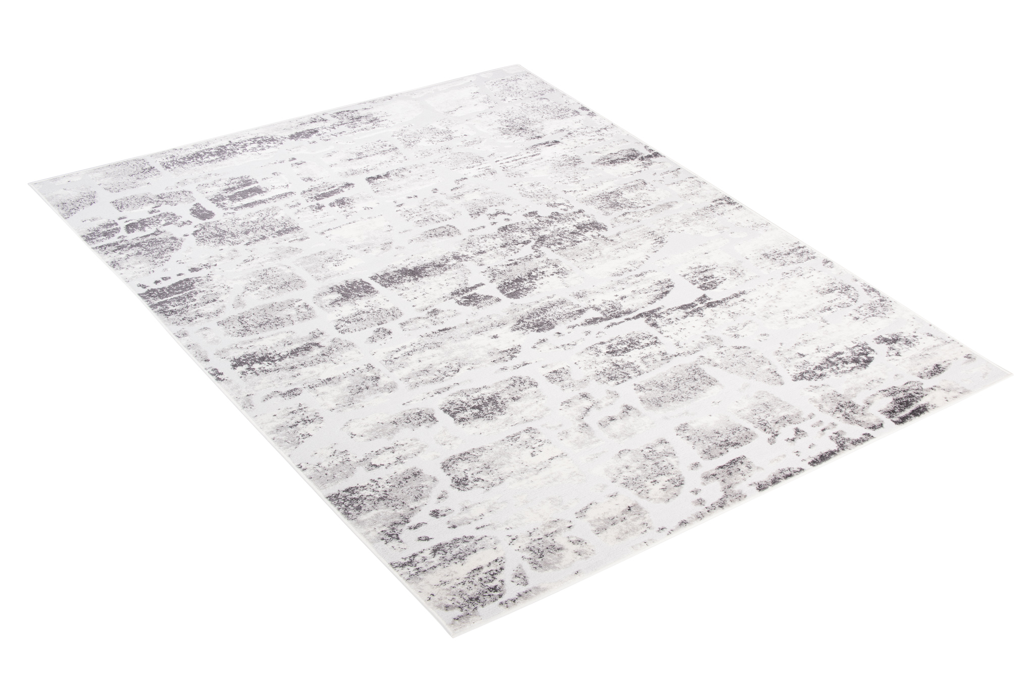 Alfombra Sky Gris Beige Abstracto Moteado