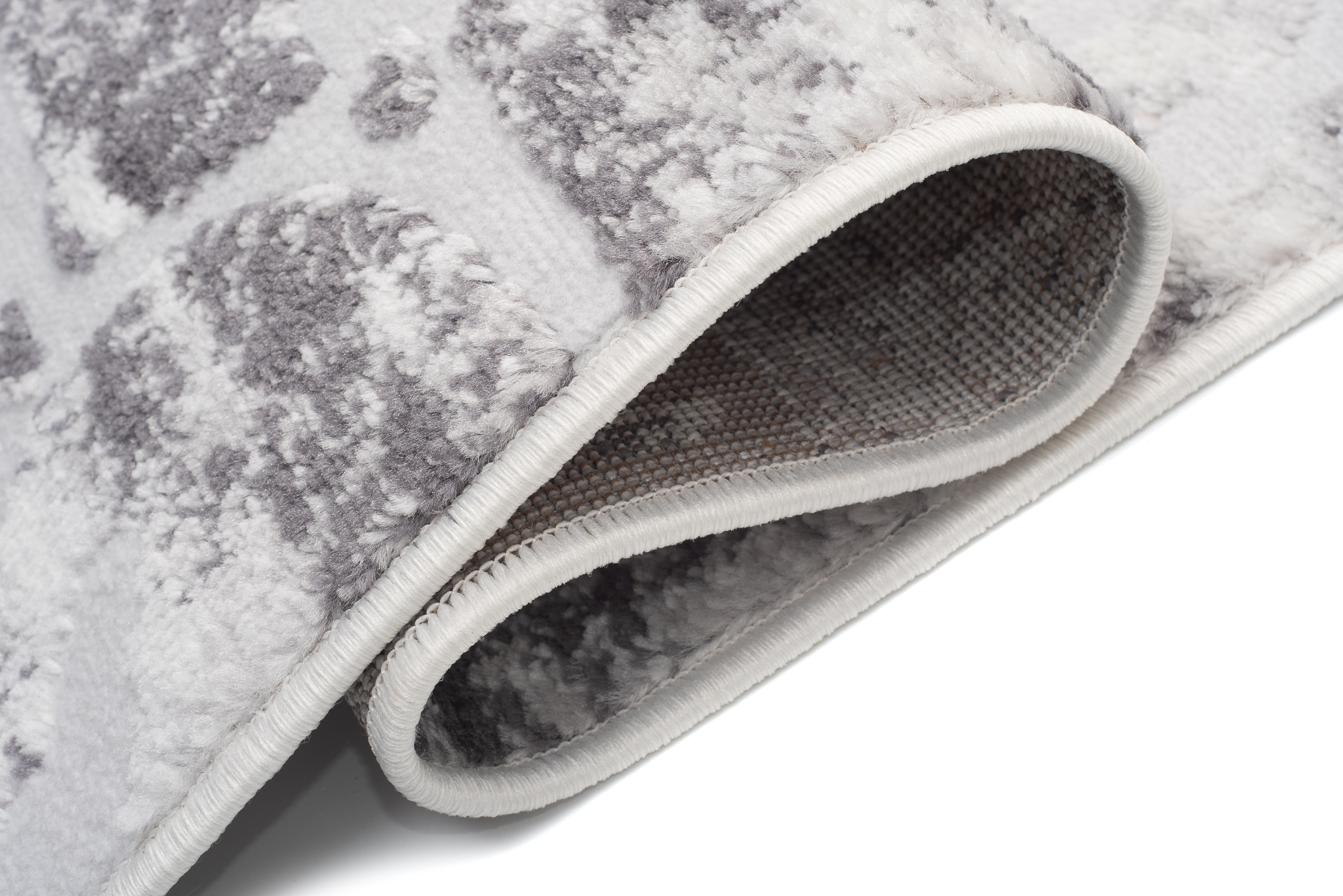 Alfombra Sky Gris Beige Abstracto Moteado