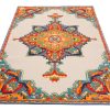 Alfombra Exterior Patio Multicolor Vintage
