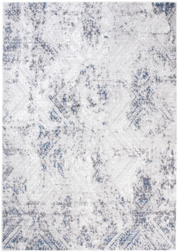 Alfombra Sky Azul Crema Vintage Diamantes