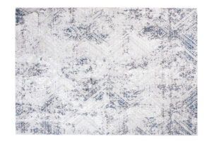 Alfombra Sky Azul Crema Vintage Diamantes