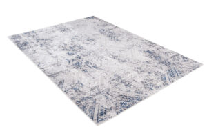 Alfombra Sky Azul Crema Vintage Diamantes