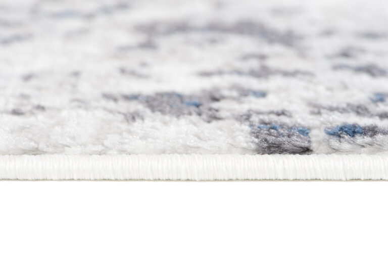 Alfombra Sky Azul Crema Vintage Diamantes