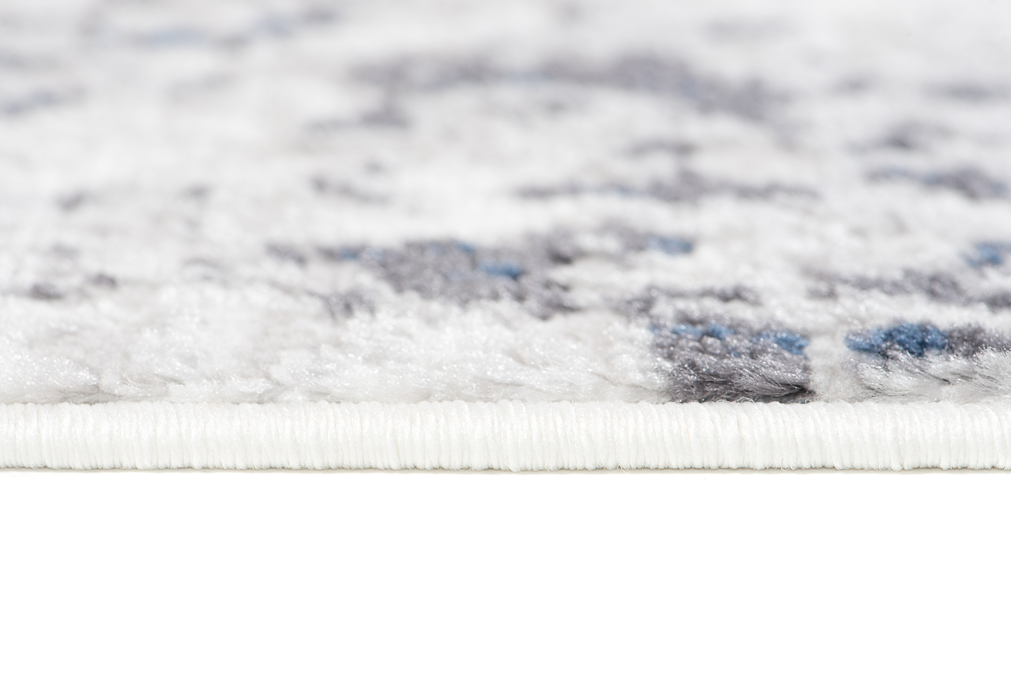 Alfombra Sky Azul Crema Vintage Diamantes