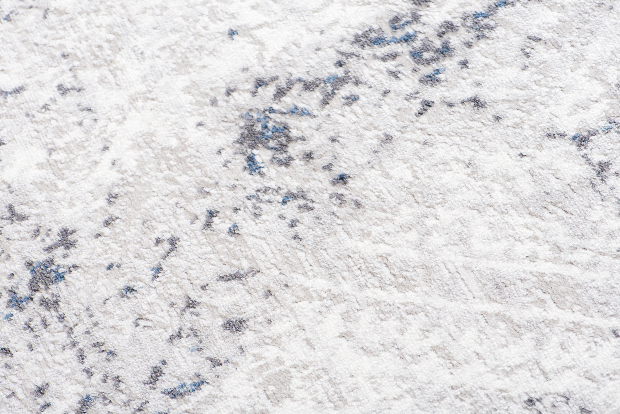 Alfombra Sky Azul Crema Vintage Diamantes