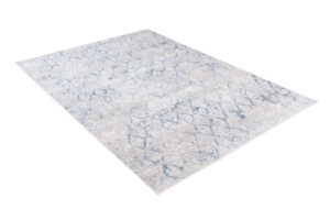 Alfombra Sky Azul Geométrico Diamantes