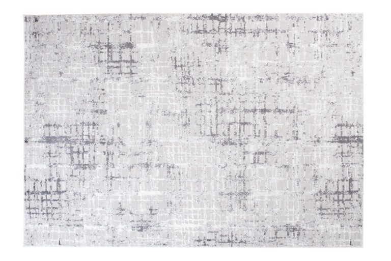 Alfombra Sky Gris Moderno Enrejado