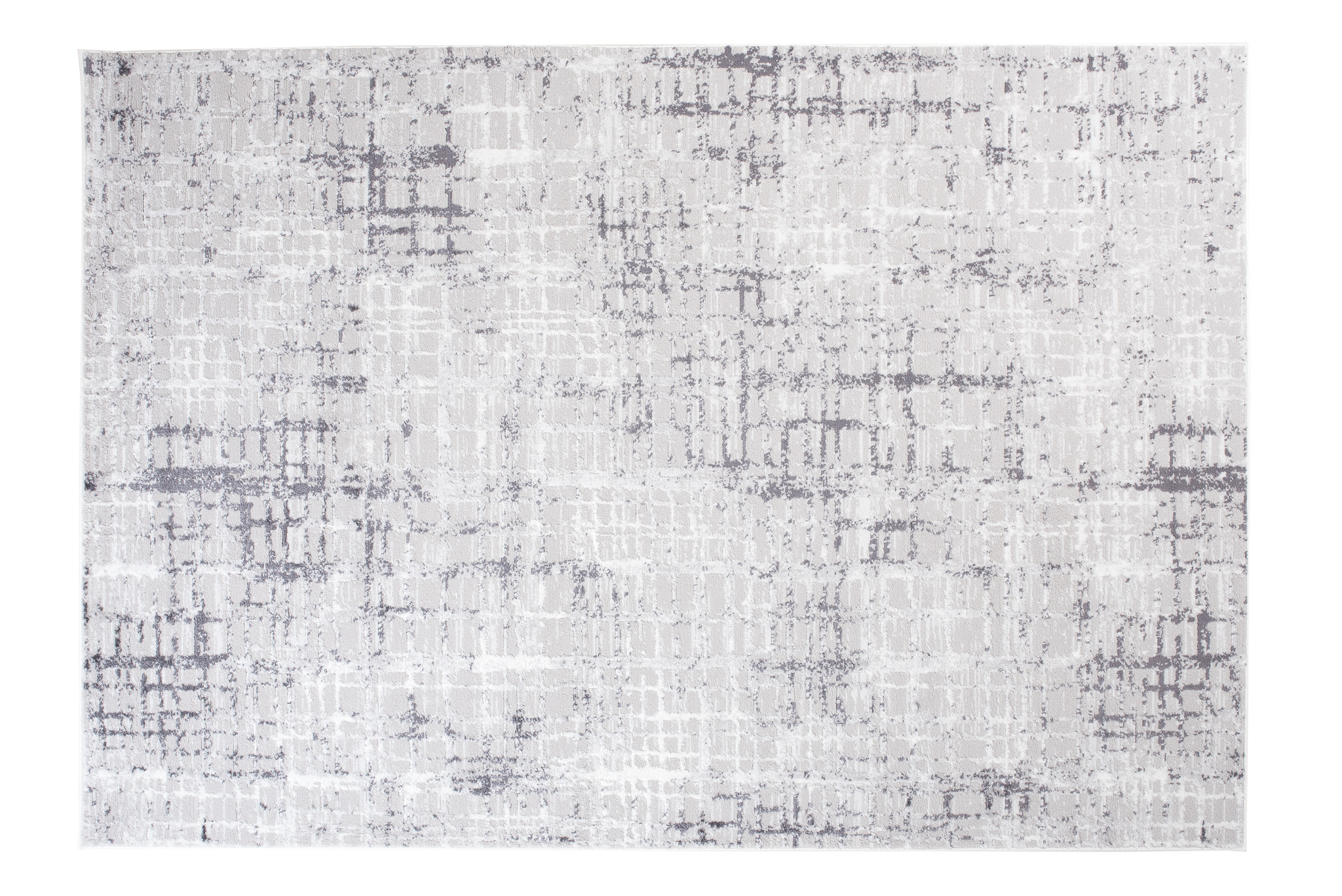 Alfombra Sky Gris Moderno Enrejado