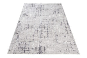 Alfombra Sky Gris Moderno Enrejado