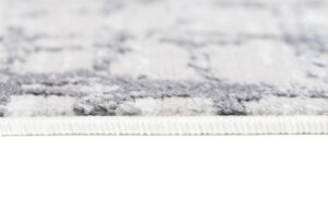 Alfombra Sky Gris Moderno Enrejado