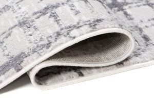 Alfombra Sky Gris Moderno Enrejado