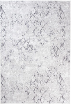 Alfombra Sky Gris Geométrico Diamantes