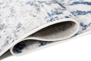 Alfombra Sky Azul Crema Moderno ZigZag