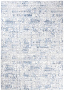 Alfombra Sky Azul Gris Abstracto Rayas