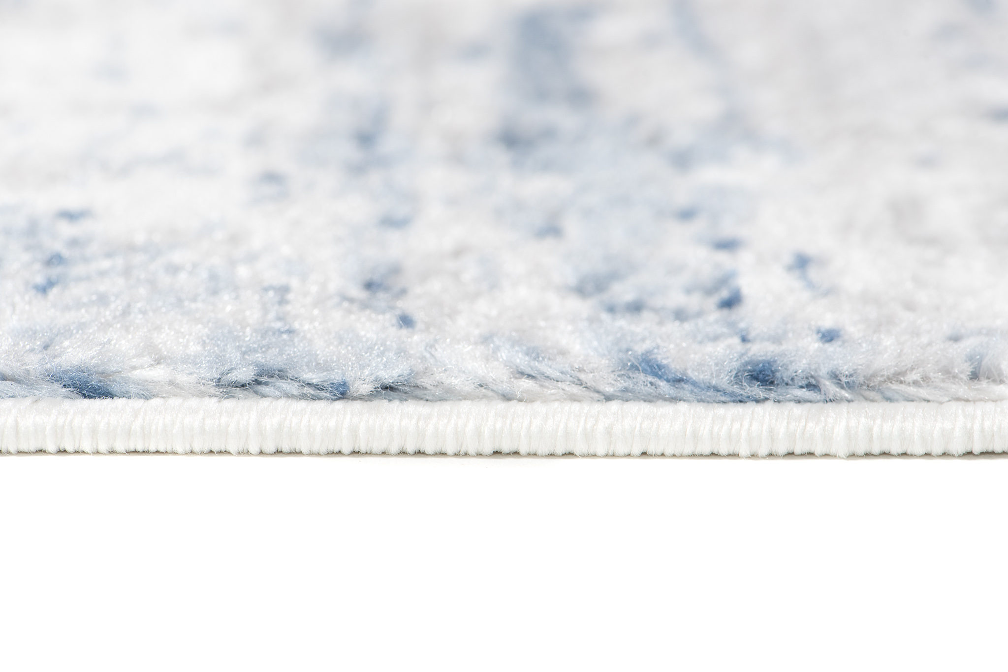 Alfombra Sky Azul Gris Abstracto Rayas