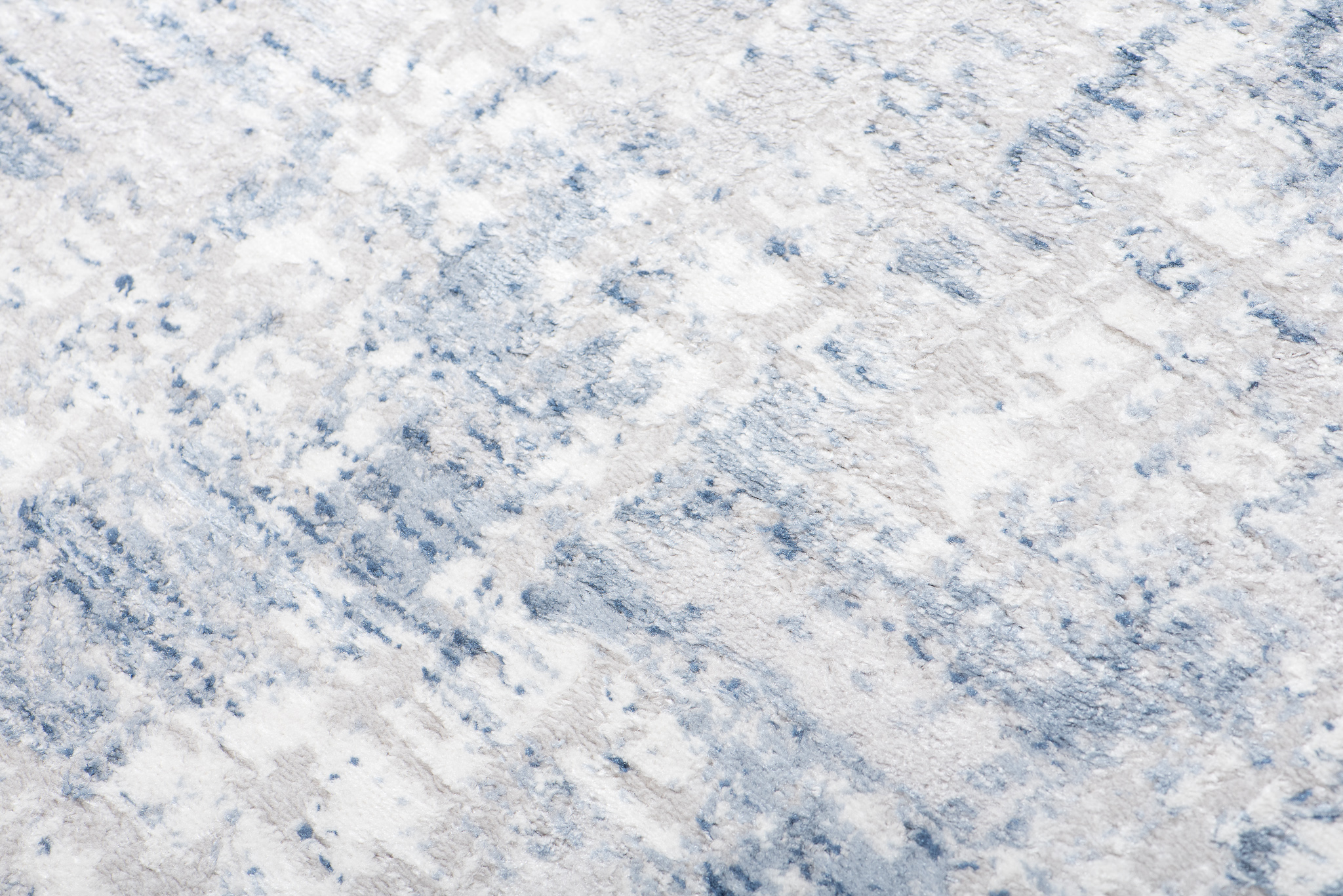 Alfombra Sky Azul Gris Abstracto Rayas