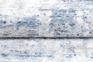 Alfombra Sky Azul Gris Abstracto Rayas